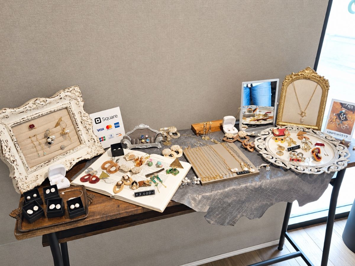 北山田の買取専門店ひとしあで販売する手作りアクセサリー