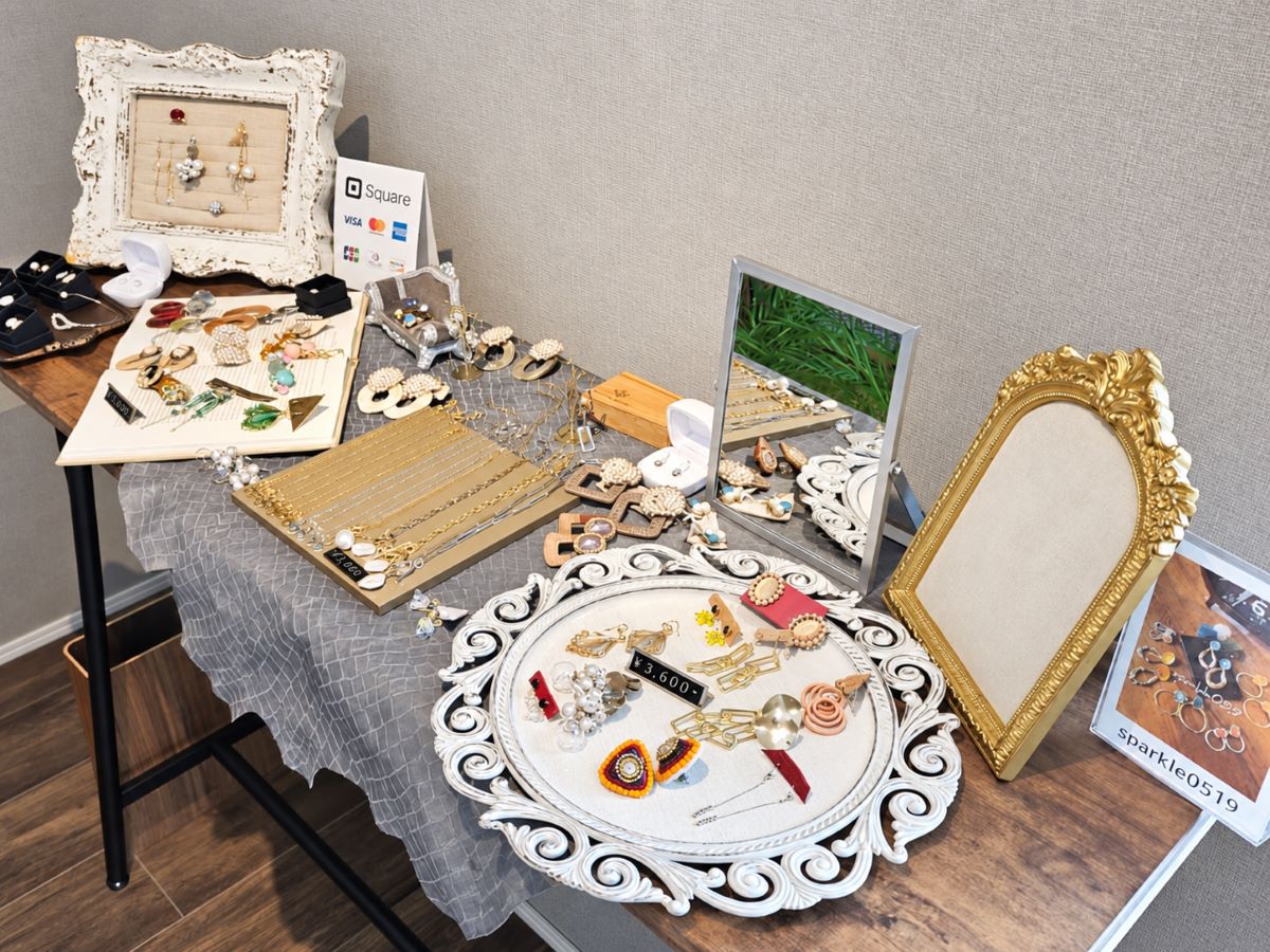 北山田の買取専門店ひとしあで販売する手作りアクセサリー